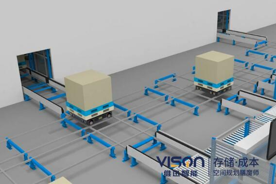 料箱四向穿梭車 料箱四向穿梭車